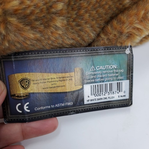 The Wizarding World of Harry Potter Universal Studios Owl Plush Stuffed Toy - Picture 6 of 9